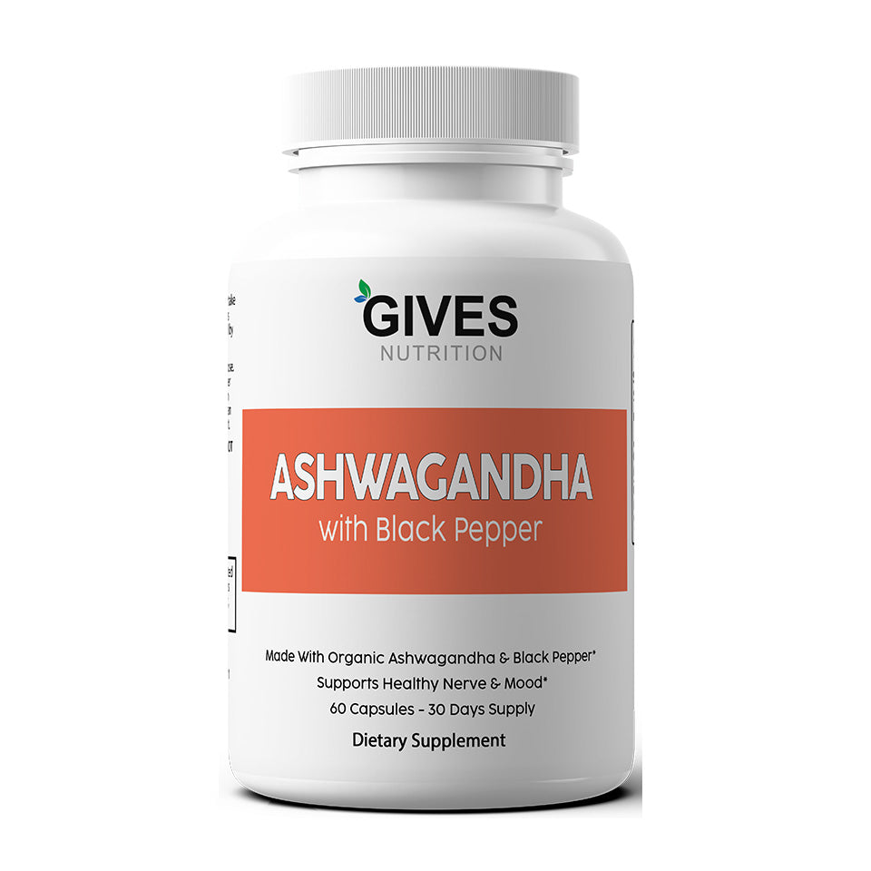 Gives Health Ashwagandha with Black Pepper